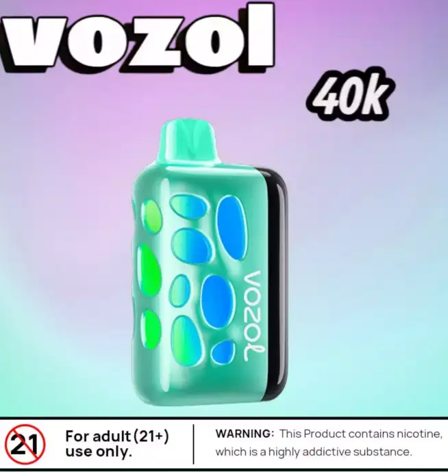 vozol RAVE 40k Puffs Disposable Vape mit Display & 50,000 Zügen
