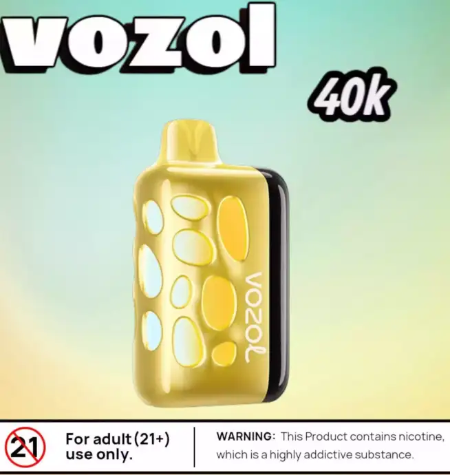 vozol RAVE 40k Puffs Disposable Vape mit Display & 50,000 Zügen