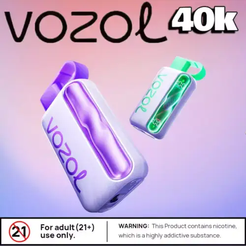 vozol star 40k Puffs Disposable Vape mit LED Screen & 1000mAh